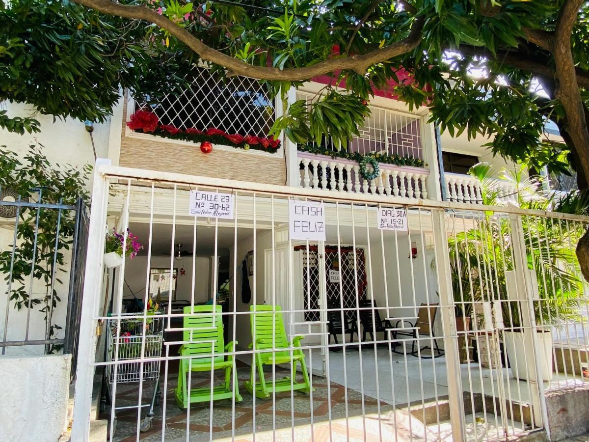 Casa Feliz Hostal サンタ・マルタ エクステリア 写真